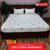 Flower Design Light Bed Sheet