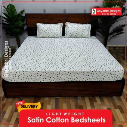Lilly Printed Design Bed Sheet